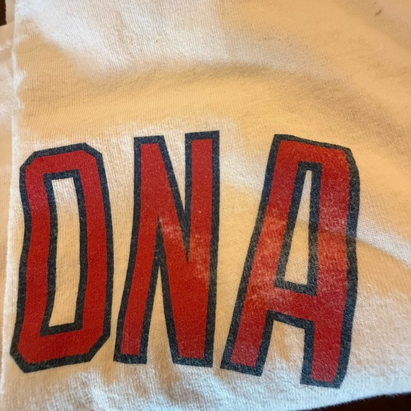 Cleveland Indians Fausto Carmona Roberto Hernandez #55 Majestic 2XL White Tee - Picture 14 of 14